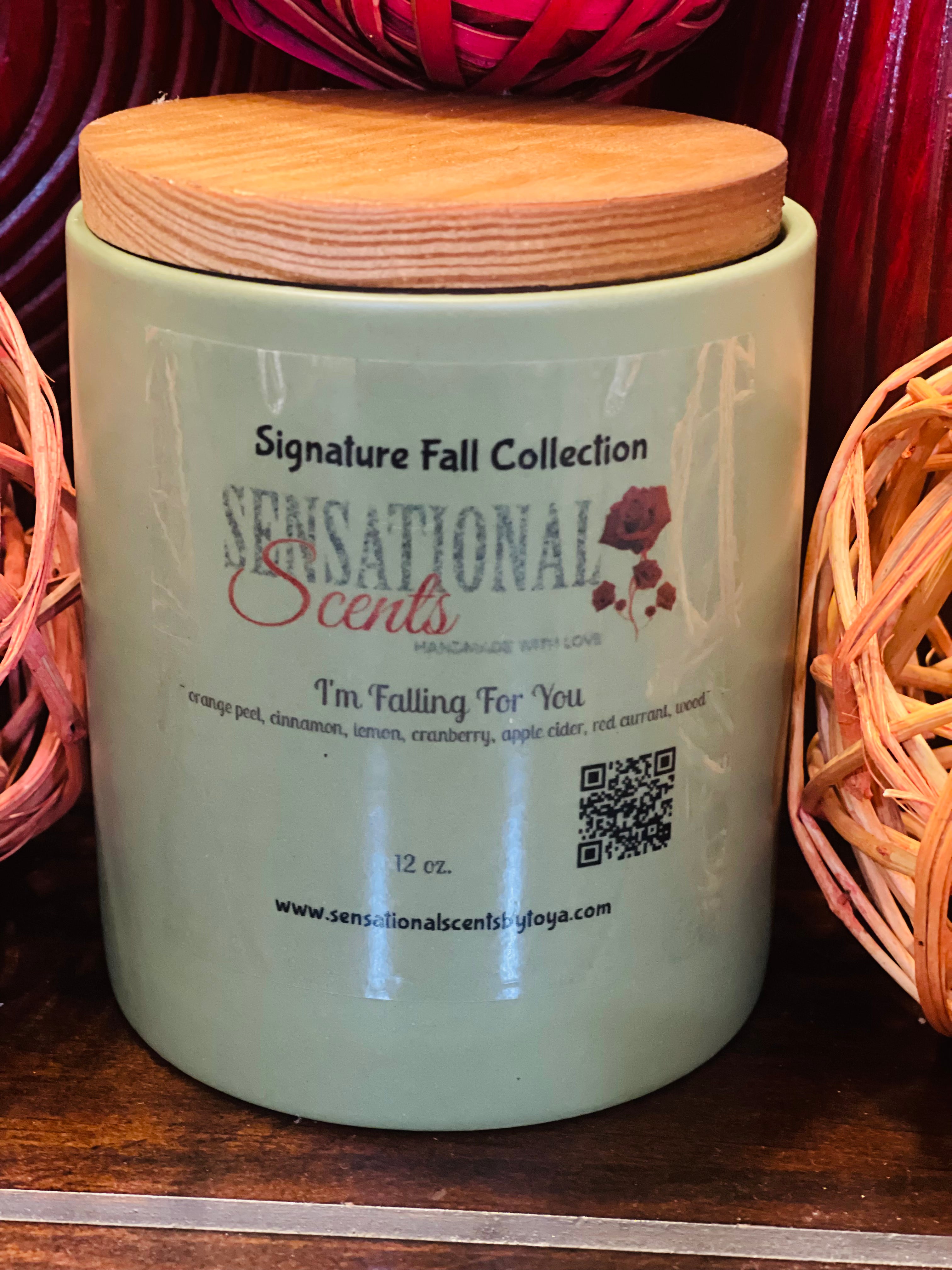 I'm Falling For You Scented Candle